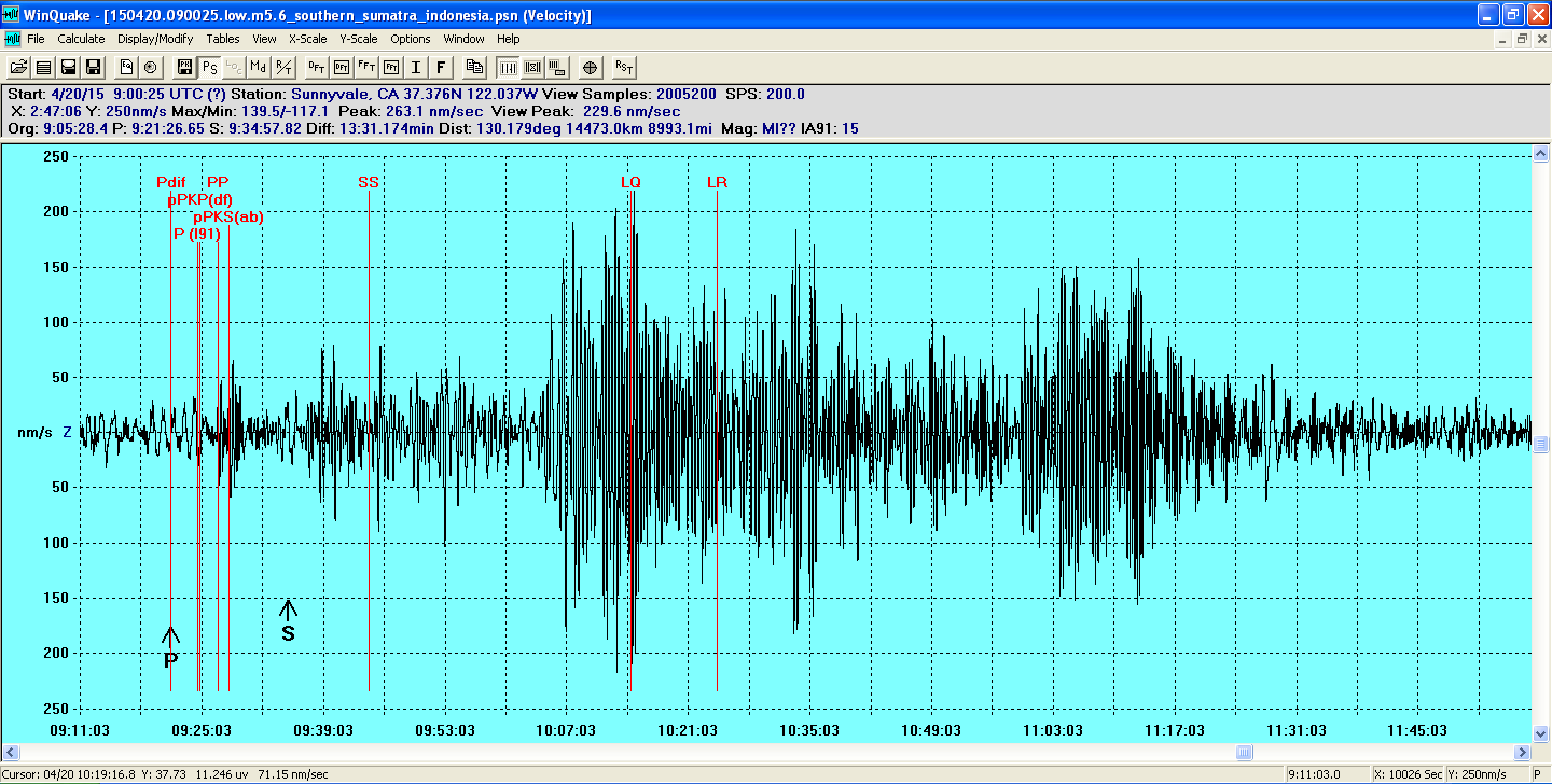 M5.6 Sumatra